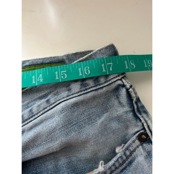 Gap Jeans 1969 Mens 34X32 Blue Denim Straight Medium Wash Streetwear Work Casual - Picture 10 of 12